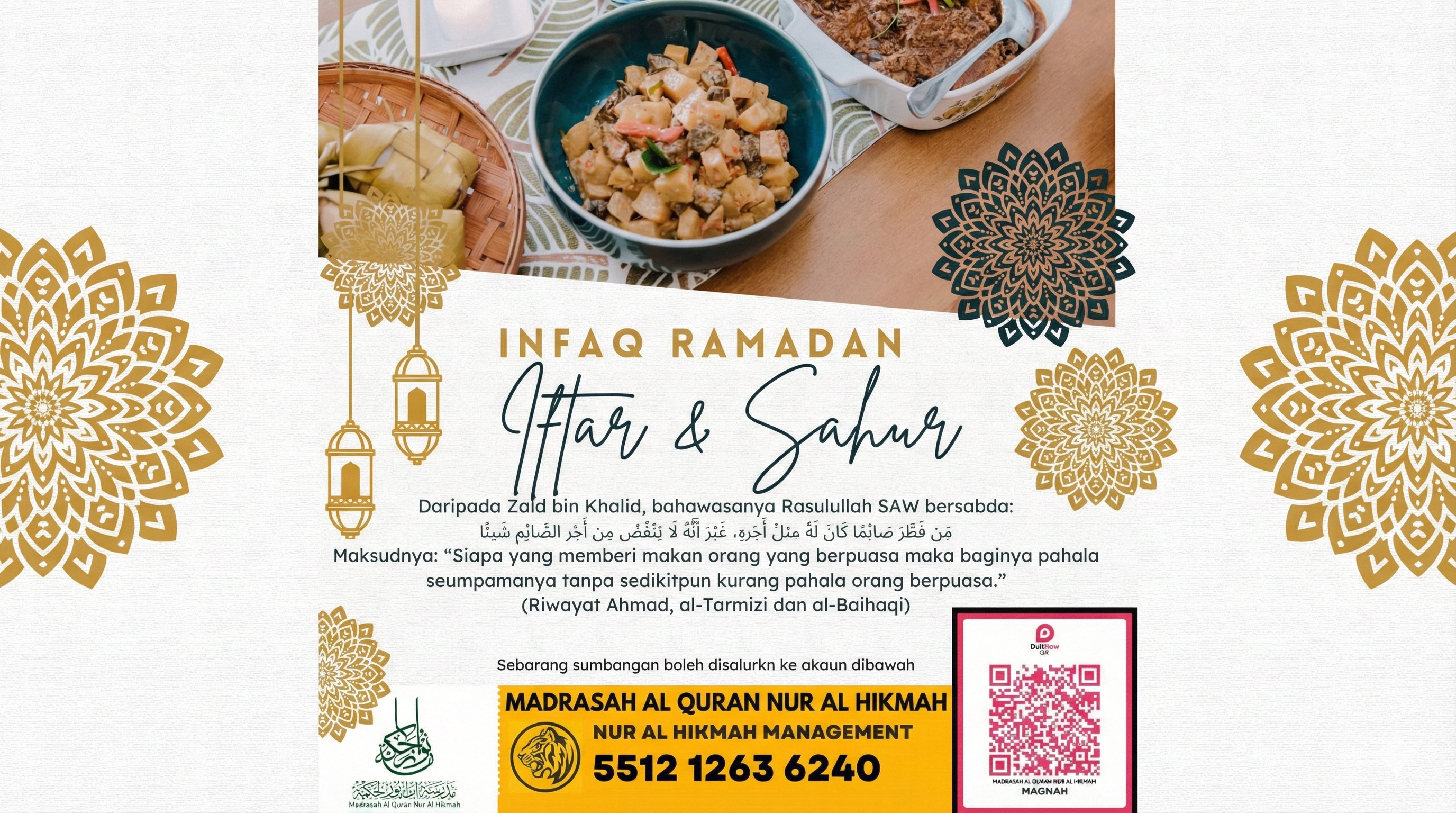Infaq Ramadan Iftar & Sahur 2026